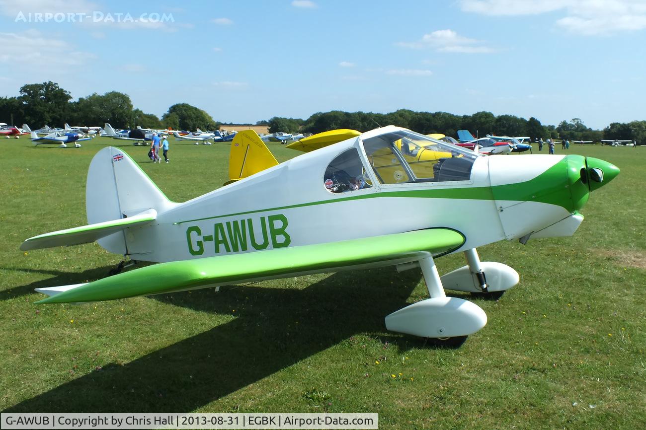 G-AWUB, 1954 Gardan GY-201 Minicab (Modified) C/N A-205, at the LAA Rally 2013, Sywell