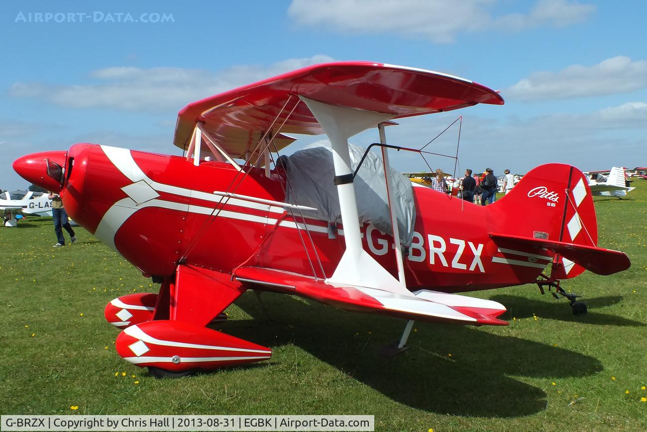 G-BRZX, 1984 Pitts S-1S Special C/N 711-H, at the LAA Rally 2013, Sywell