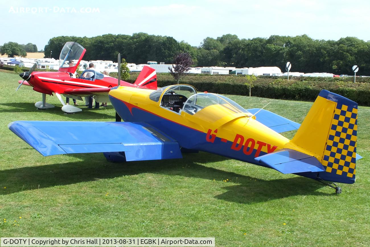 G-DOTY, 2010 Vans RV-7 C/N PFA 323-14387, at the LAA Rally 2013, Sywell