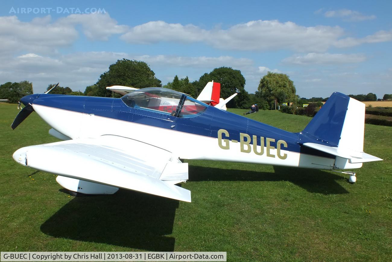 G-BUEC, 1992 Vans RV-6 C/N PFA 181-11884, at the LAA Rally 2013, Sywell