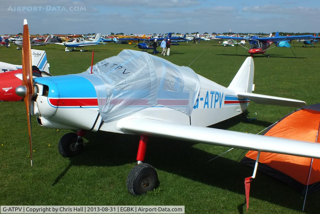 G-ATPV, 1959 Gardan Minicab (JB01 Standard) C/N JB-01, at the LAA Rally 2013, Sywell