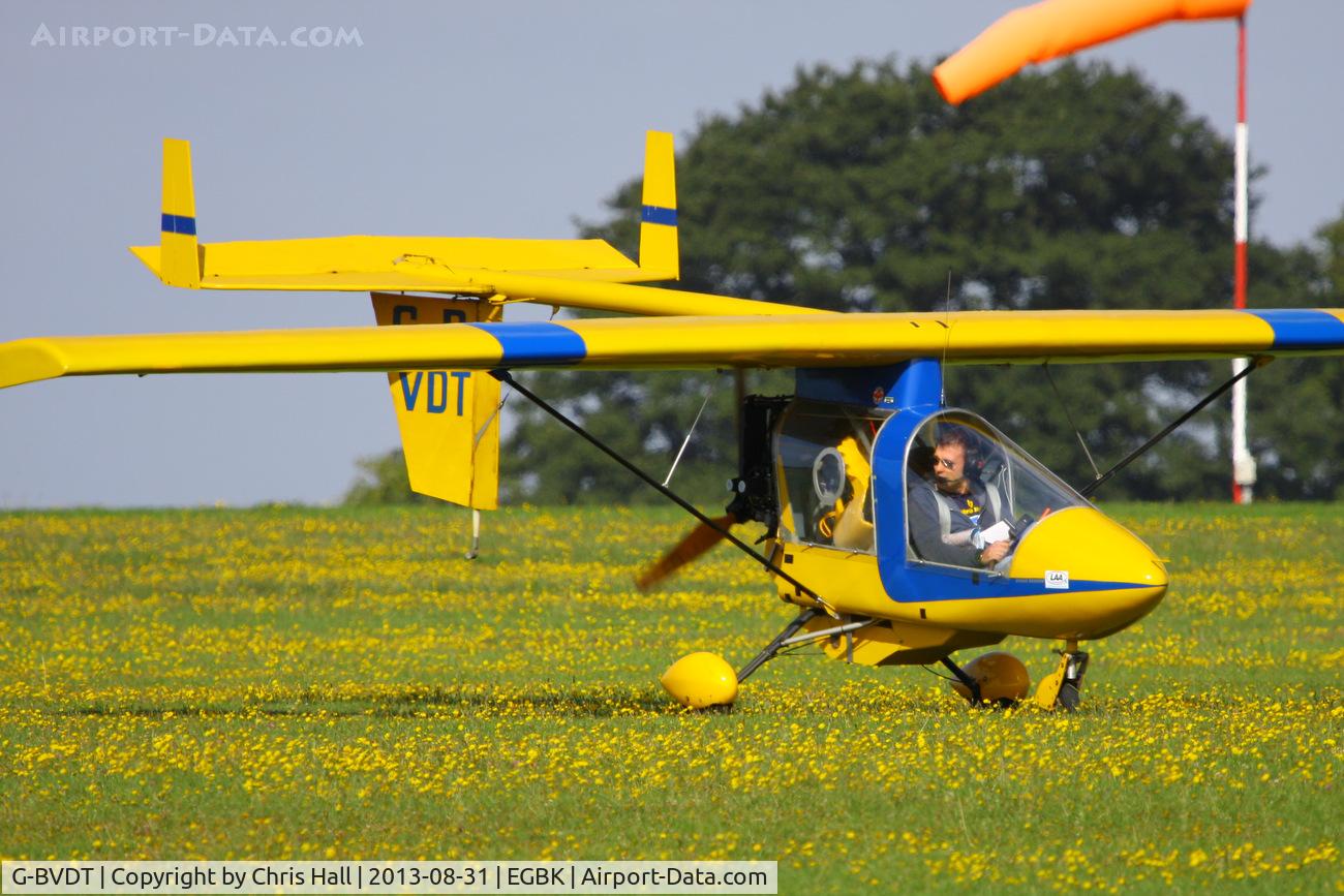 G-BVDT, 1996 CFM Streak Shadow C/N PFA 206-12462, at the LAA Rally 2013, Sywell