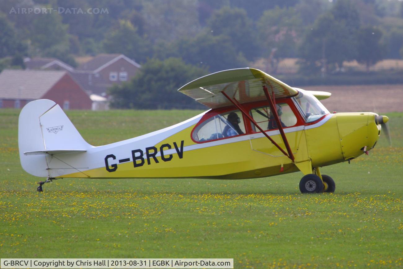 G-BRCV, 1945 Aeronca 7AC Champion C/N 7AC-282, at the LAA Rally 2013, Sywell