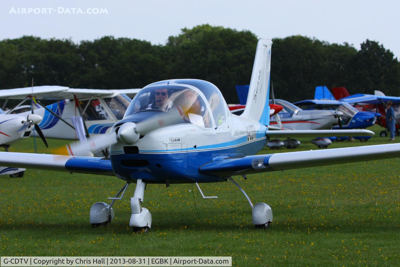 G-CDTV, 2007 Tecnam P-2002EA Sierra C/N PFA 333-14501, at the LAA Rally 2013, Sywell