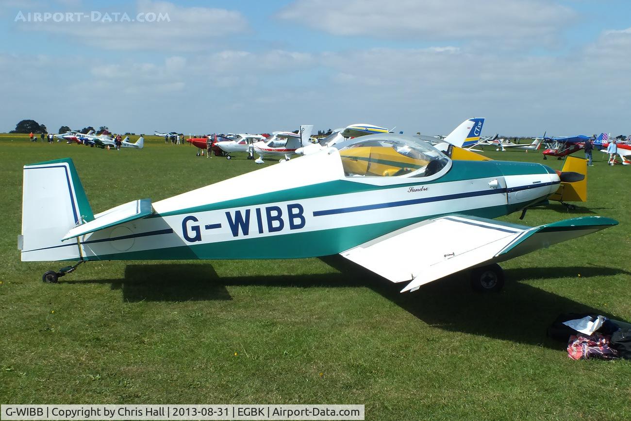 G-WIBB, 1996 Jodel D-18 C/N PFA 169-11640, at the LAA Rally 2013, Sywell