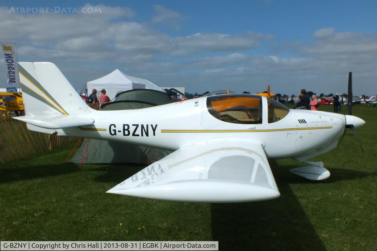G-BZNY, 2002 Europa XS Tri-Gear C/N PFA 247-13355, at the LAA Rally 2013, Sywell