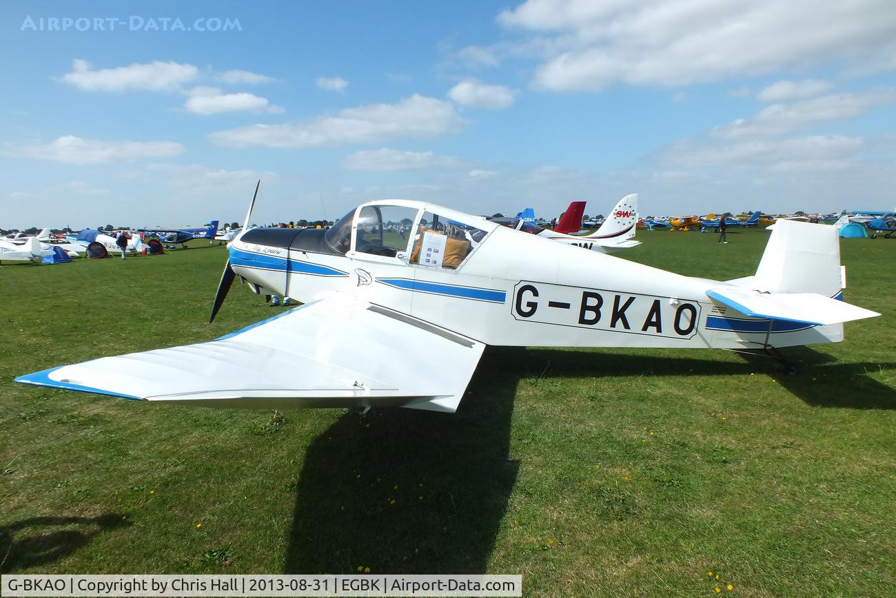G-BKAO, 1955 Jodel D-112 Club C/N 249, at the LAA Rally 2013, Sywell