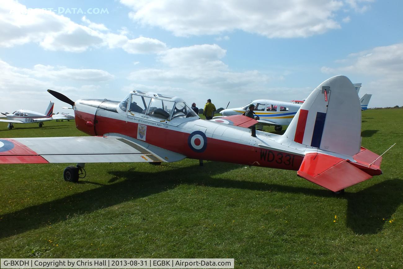 G-BXDH, 1951 De Havilland DHC-1 Chipmunk 22 C/N C1/0270, at the LAA Rally 2013, Sywell