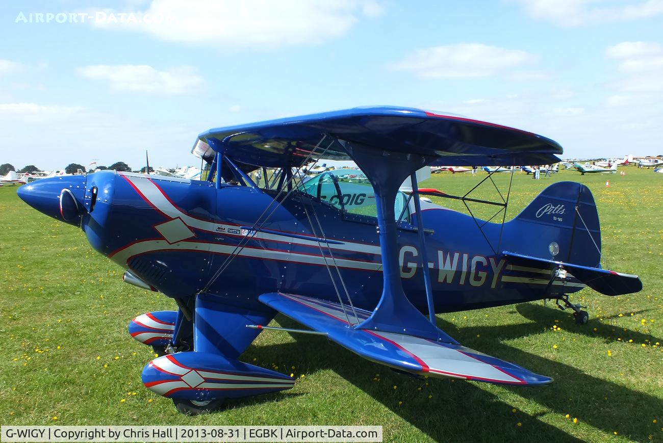 G-WIGY, 1991 Pitts S-1S Special C/N 7-0115, at the LAA Rally 2013, Sywell