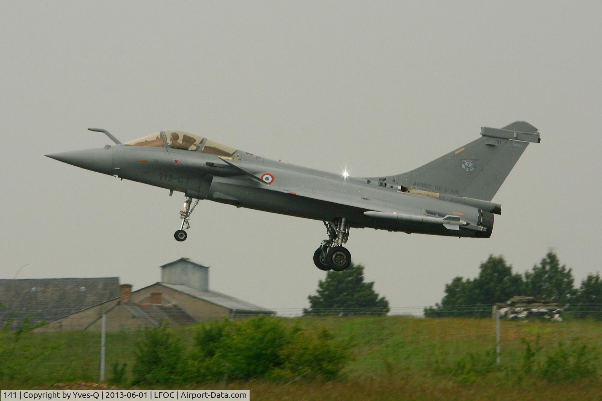 141, Dassault Rafale C C/N 141, French Air Force Dassault Rafale C, Châteaudun Air Base 279 (LFOC)