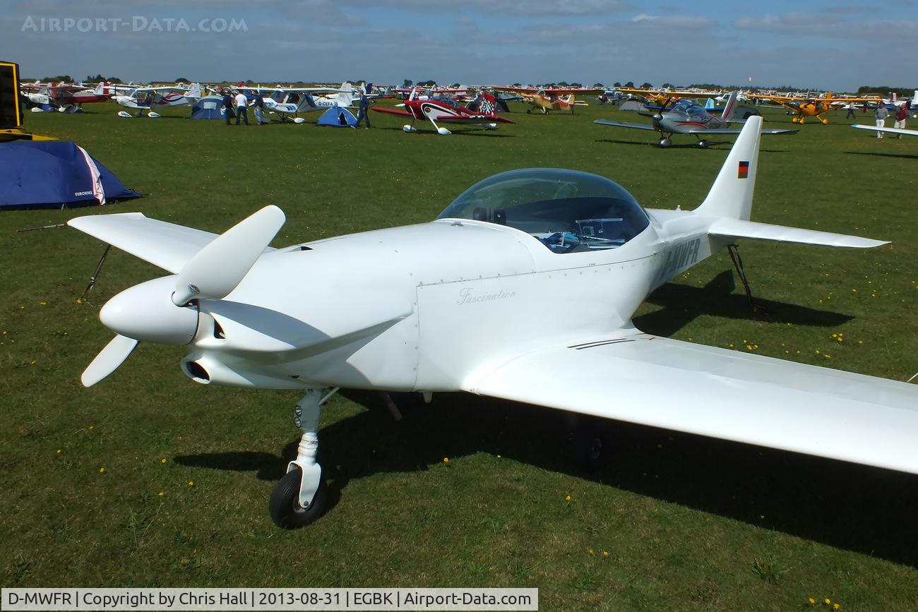D-MWFR, WDFL Dallach D4 Fascination C/N 40, at the LAA Rally 2013, Sywell