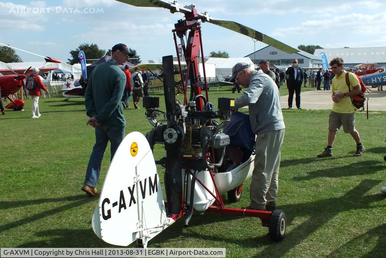 G-AXVM, 1970 Campbell Cricket C/N CA-329, at the LAA Rally 2013, Sywell