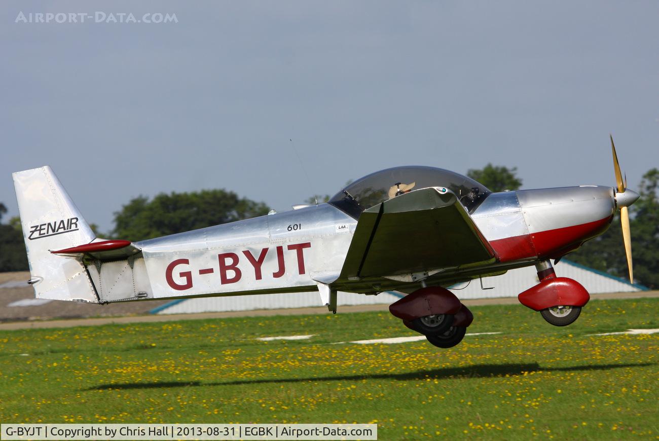 G-BYJT, 1999 Zenair CH-601HD C/N PFA 162-13130, at the LAA Rally 2013, Sywell