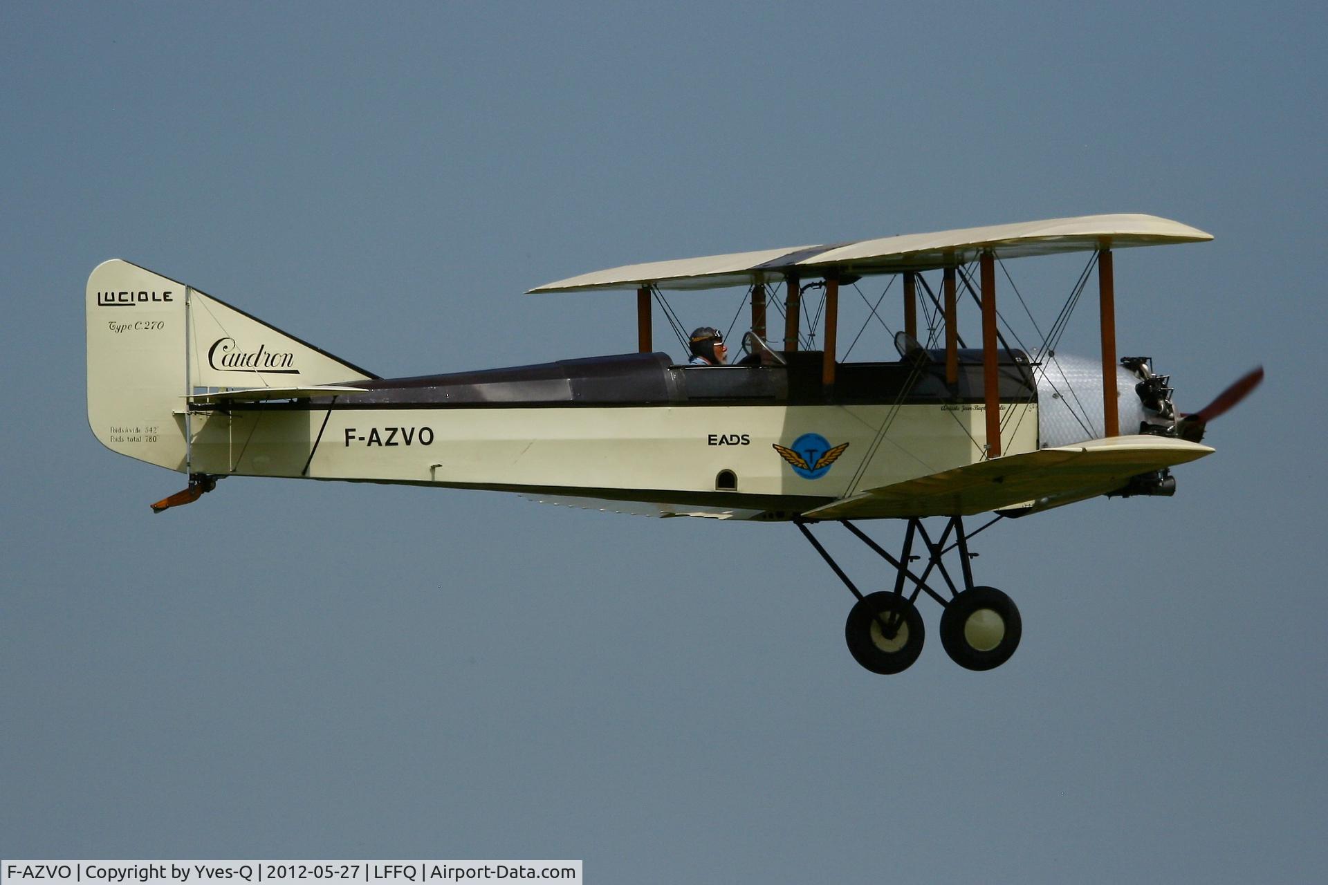 F-AZVO, 1932 Caudron C.270 Luciole C/N 6607/32, Caudron C.270 Luciole, La Ferte-Alais Airfield (LFFQ) Open day 2012