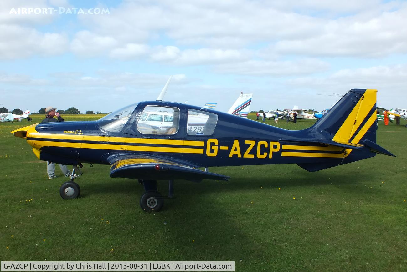 G-AZCP, 1970 Beagle B-121 Pup Series 2 (Pup 150) C/N B121-158, at the LAA Rally 2013, Sywell