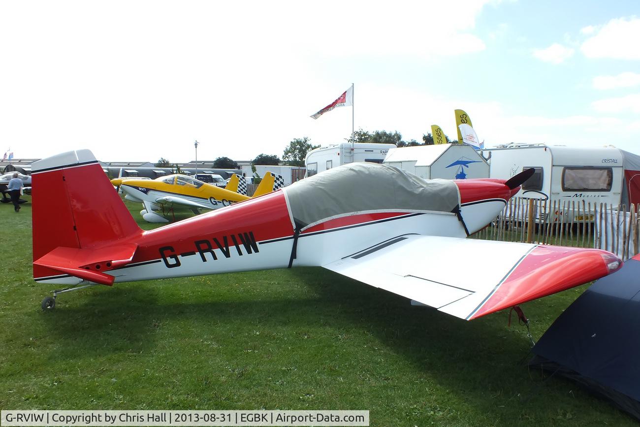 G-RVIW, 2010 Vans RV-9 C/N PFA 320-13924, at the LAA Rally 2013, Sywell