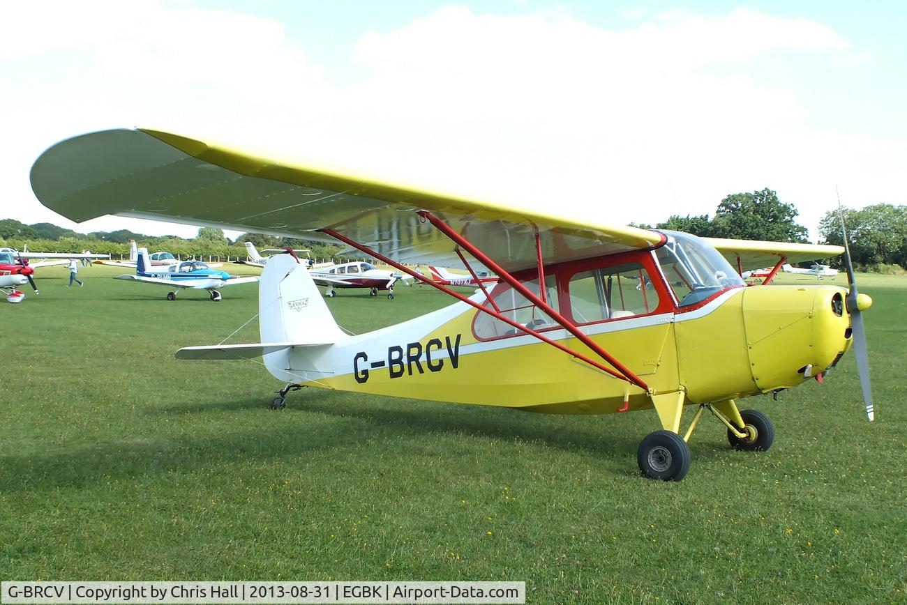 G-BRCV, 1945 Aeronca 7AC Champion C/N 7AC-282, at the LAA Rally 2013, Sywell
