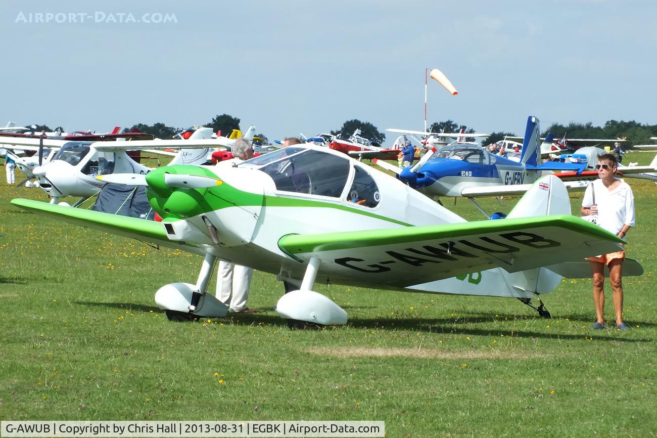G-AWUB, 1954 Gardan GY-201 Minicab (Modified) C/N A-205, at the LAA Rally 2013, Sywell