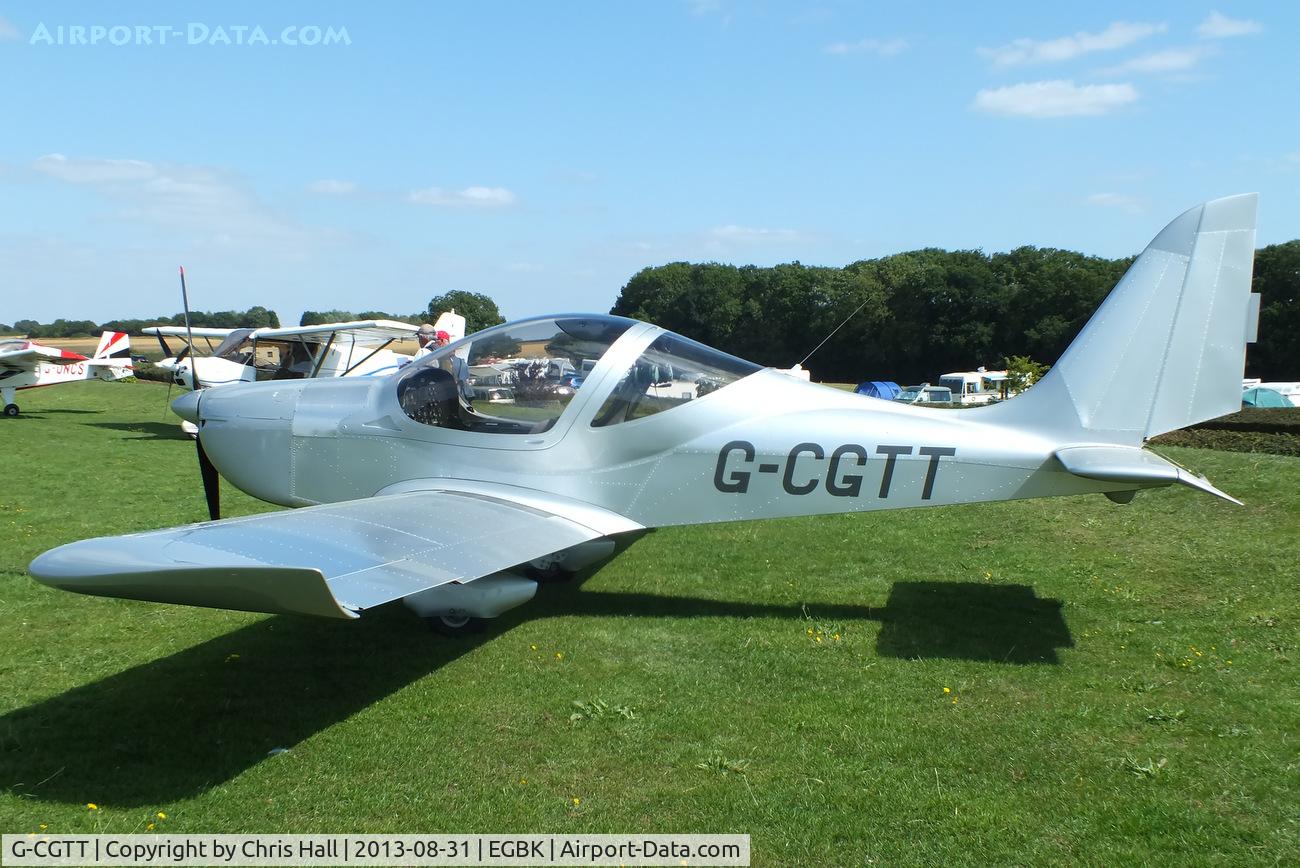 G-CGTT, 2011 Aerotechnik EV-97 Eurostar SL C/N LAA315B-14985, at the LAA Rally 2013, Sywell