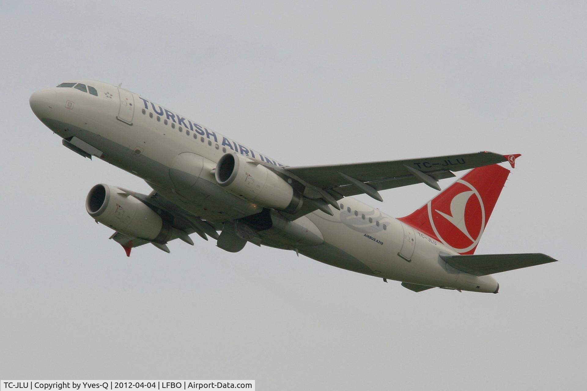 TC-JLU, 2011 Airbus A319-132 C/N 4695, Airbus A319-132, Toulouse-Blagnac Airport (LFBO-TLS)