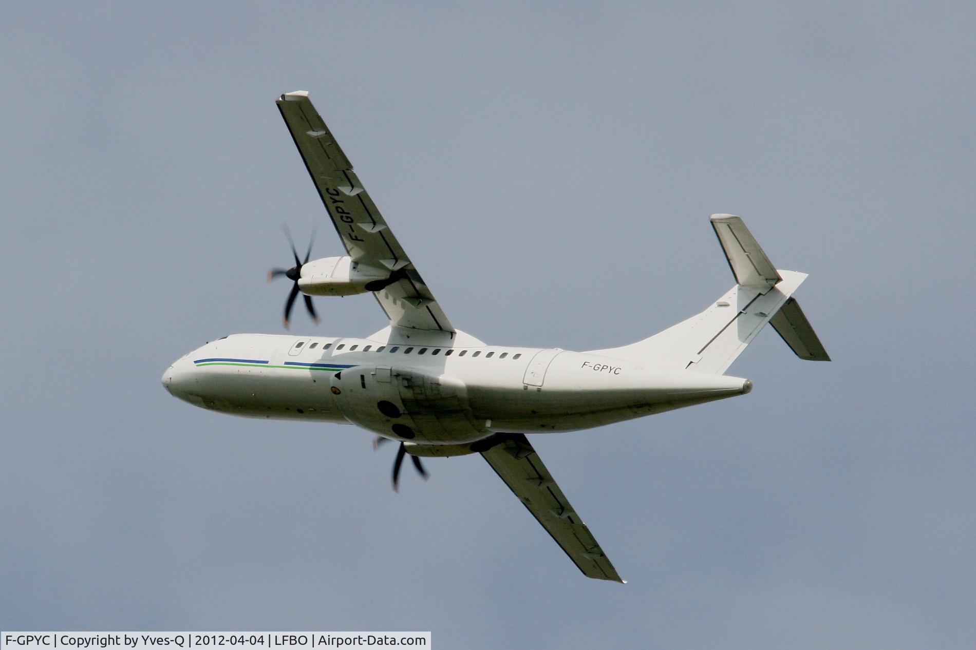 F-GPYC, 1996 ATR 42-500 C/N 484, ATR 42-500, Toulouse-Blagnac Airport (LFBO-TLS)