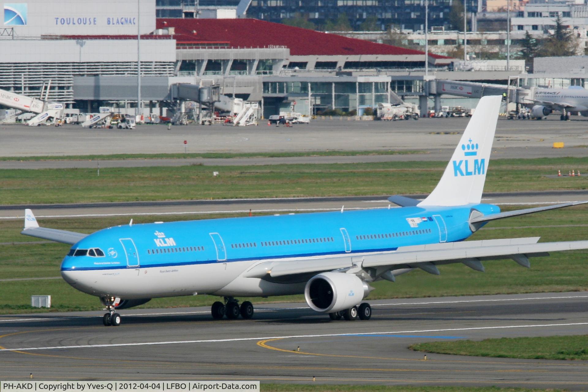 PH-AKD, 2012 Airbus A330-303 C/N 1300, Airbus A330-303,  Toulouse-Blagnac (LFBO-TLS)