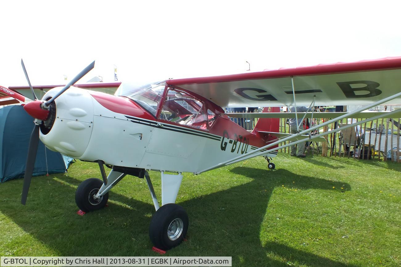 G-BTOL, 1993 Denney Kitfox Mk3 C/N PFA 172-12052, at the LAA Rally 2013, Sywell