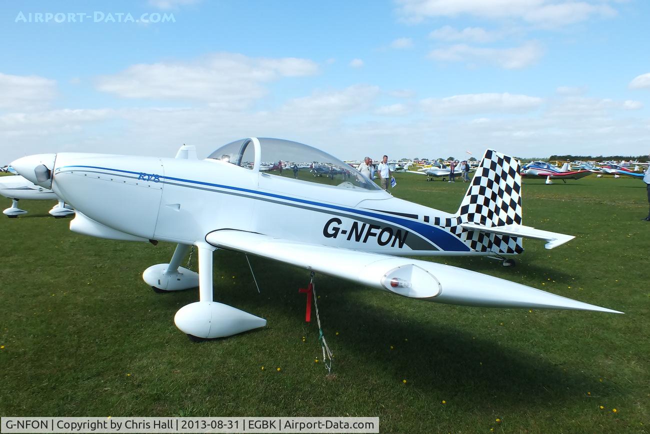 G-NFON, 2011 Vans RV-8 C/N LAA 303-14921, at the LAA Rally 2013, Sywell