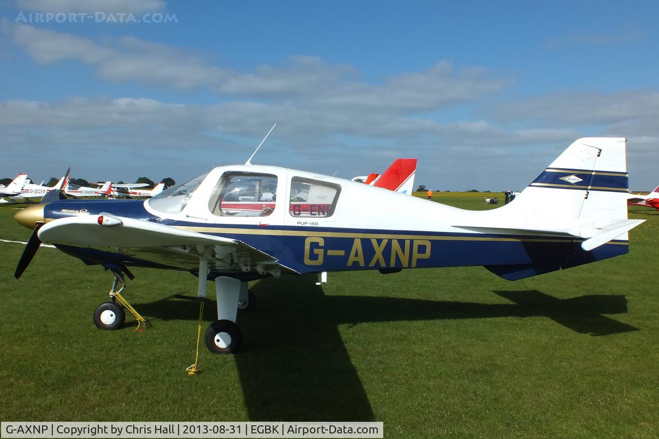 G-AXNP, 1969 Beagle B-121 Pup Series 2 (Pup 150) C/N B121-106, at the LAA Rally 2013, Sywell