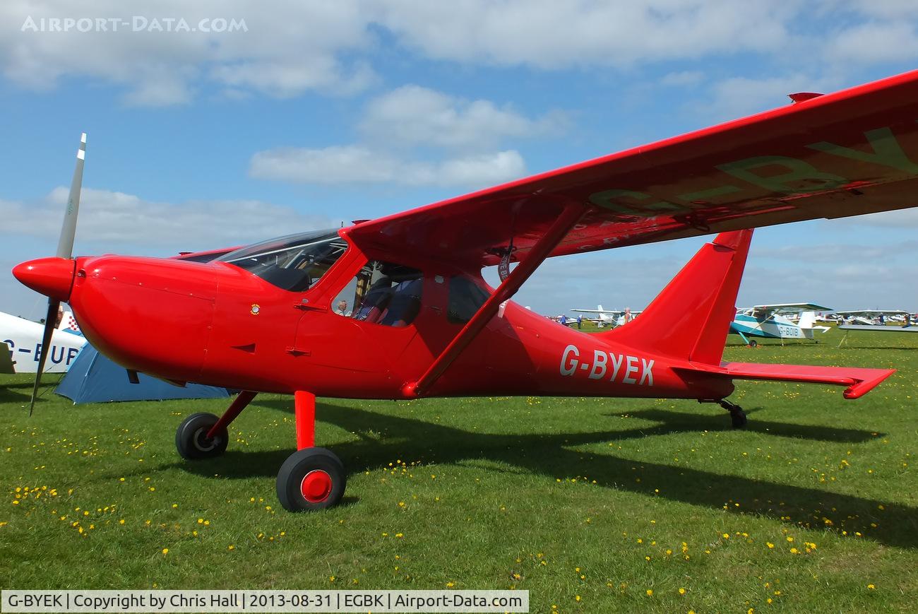 G-BYEK, 2000 Stoddard-Hamilton GlaStar GS-1 C/N PFA 295-13087, at the LAA Rally 2013, Sywell