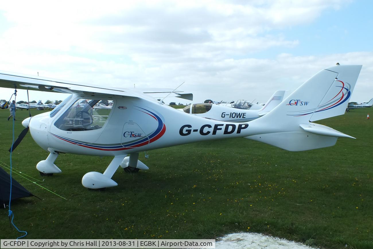 G-CFDP, 2008 Flight Design CTSW C/N 8367, at the LAA Rally 2013, Sywell