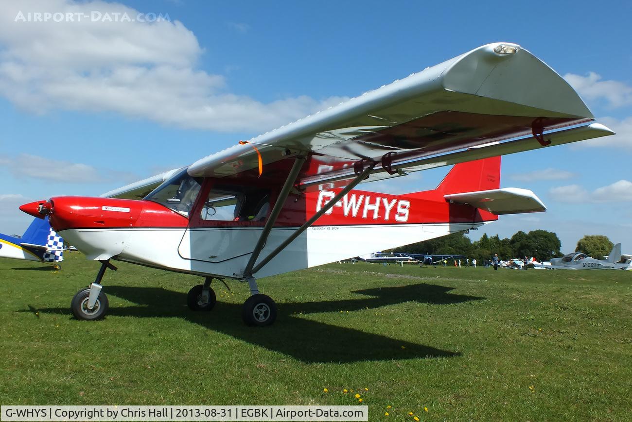 G-WHYS, 2010 ICP MXP-740 Savannah VG Jabiru(3) C/N BMAA/HB/404, at the LAA Rally 2013, Sywell