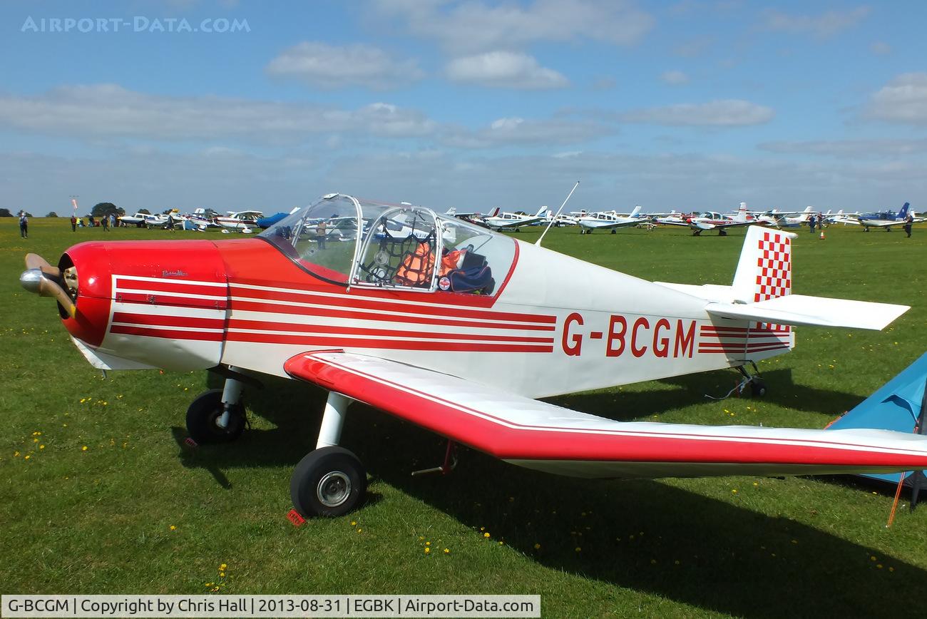 G-BCGM, 1957 Wassmer (Jodel) D-120 Paris Nice C/N 50, at the LAA Rally 2013, Sywell