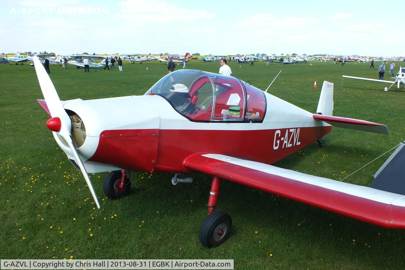 G-AZVL, 1958 Jodel D-119 C/N 794, at the LAA Rally 2013, Sywell