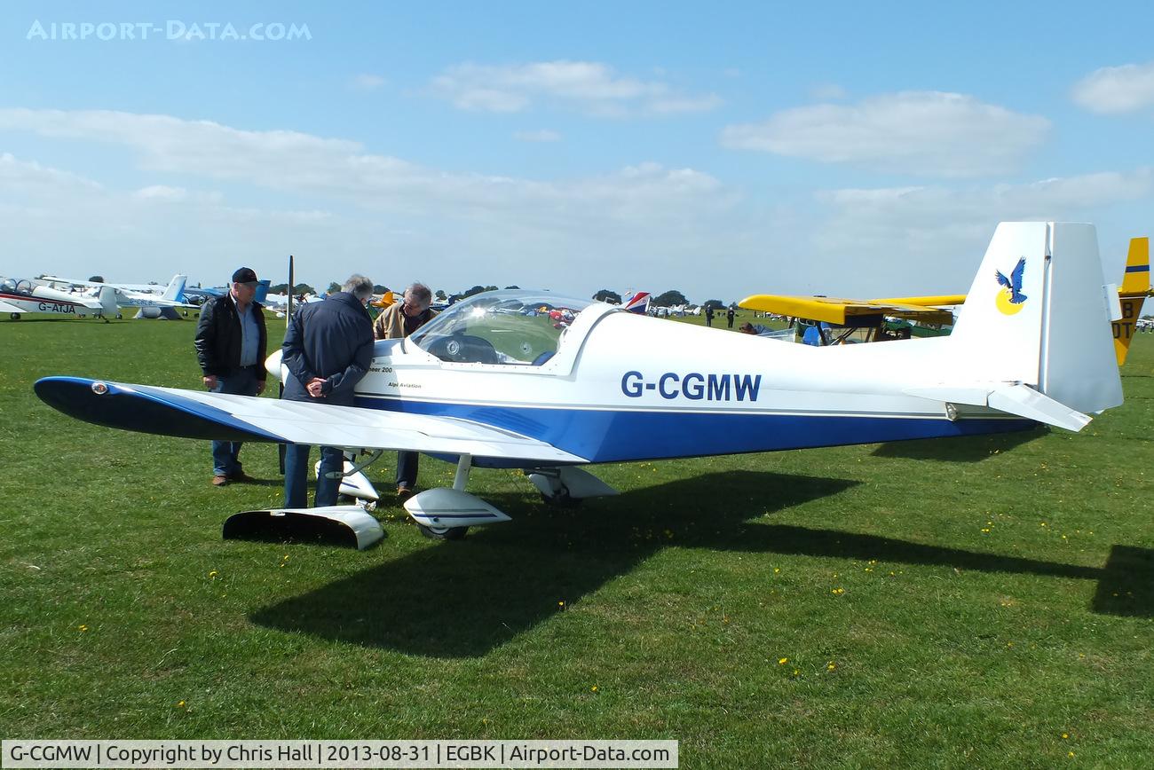 G-CGMW, 2010 Alpi Aviation Pioneer 200-M C/N LAA 334-14958, at the LAA Rally 2013, Sywell