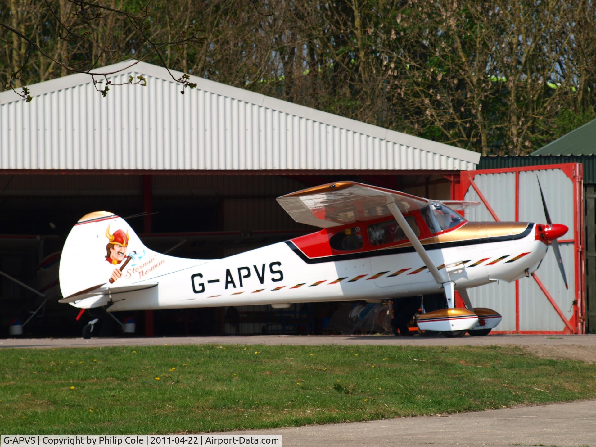 G-APVS, 1957 Cessna 170B C/N 26156, Based at East Kirkby, Lincs