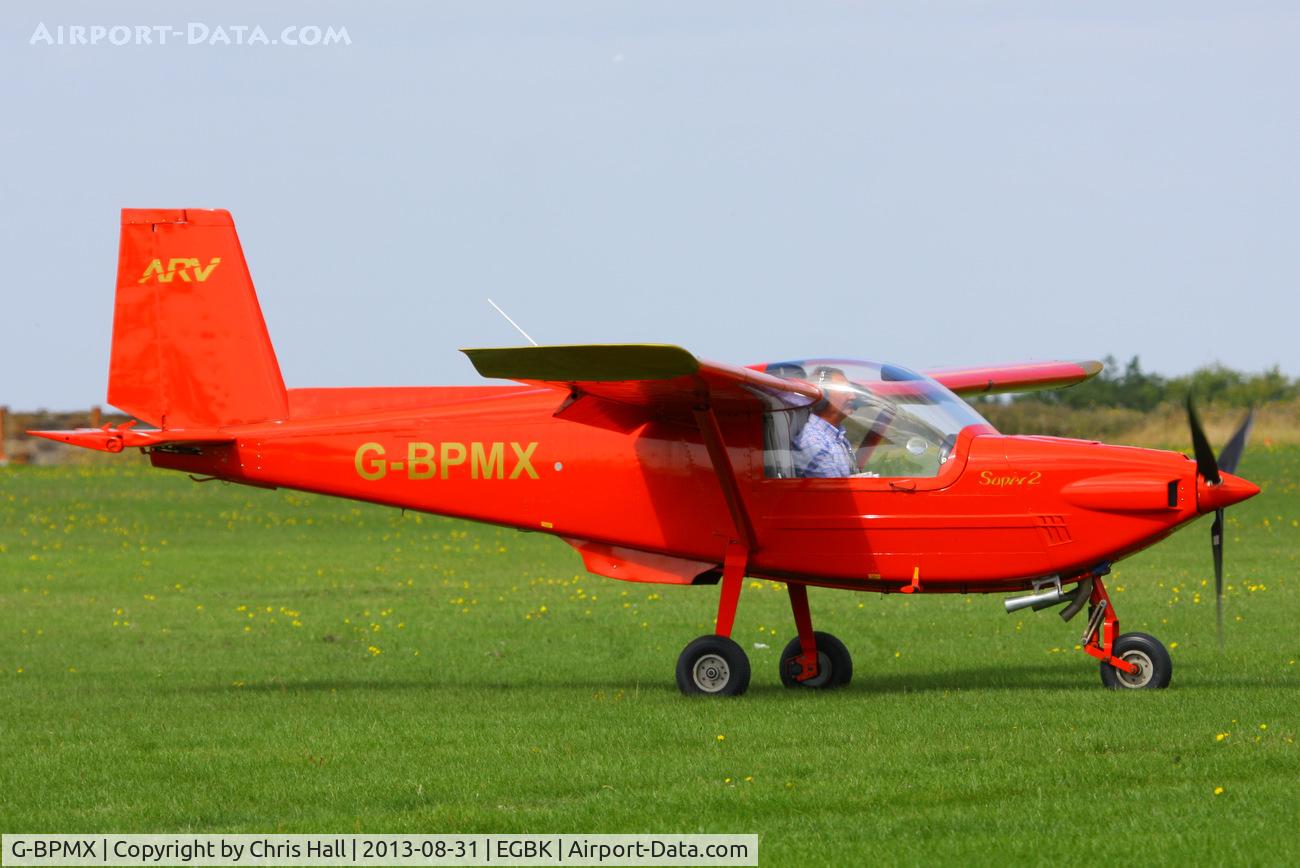 G-BPMX, 1989 ARV ARV1 Super 2 C/N K005, at the LAA Rally 2013, Sywell
