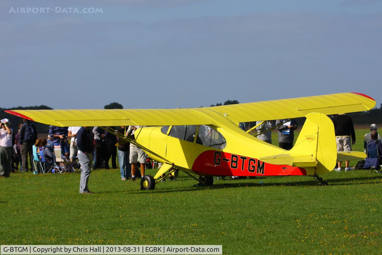 G-BTGM, 1946 Aeronca 7AC Champion C/N 7AC-3665, at the LAA Rally 2013, Sywell