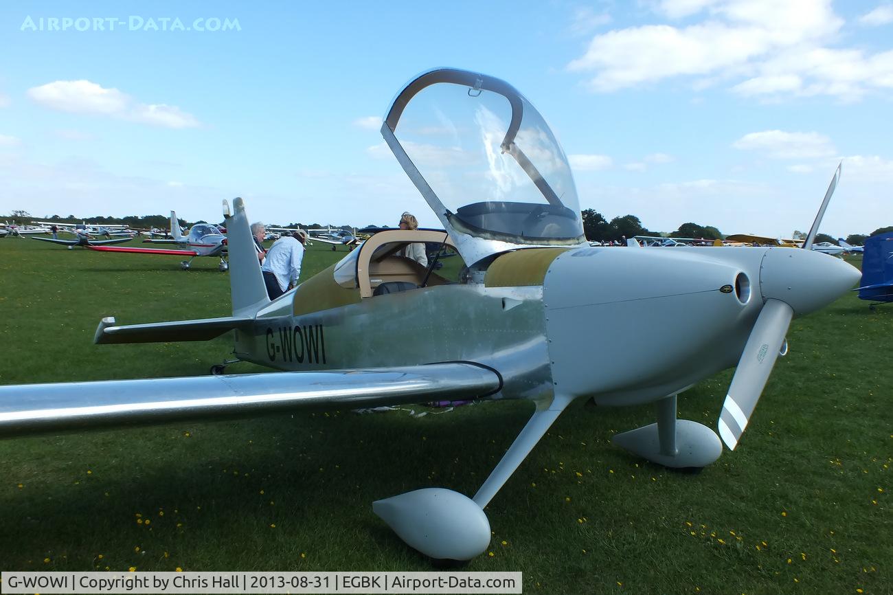 G-WOWI, 2010 Vans RV-7 C/N PFA 323-14585, at the LAA Rally 2013, Sywell