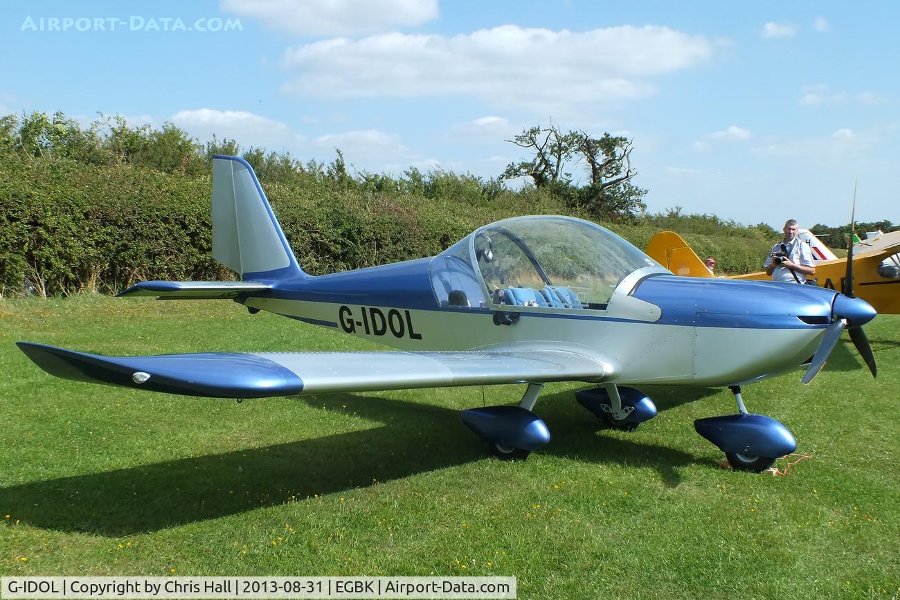 G-IDOL, 2007 Aerotechnik EV-97 Eurostar C/N PFA 315-14549, at the LAA Rally 2013, Sywell