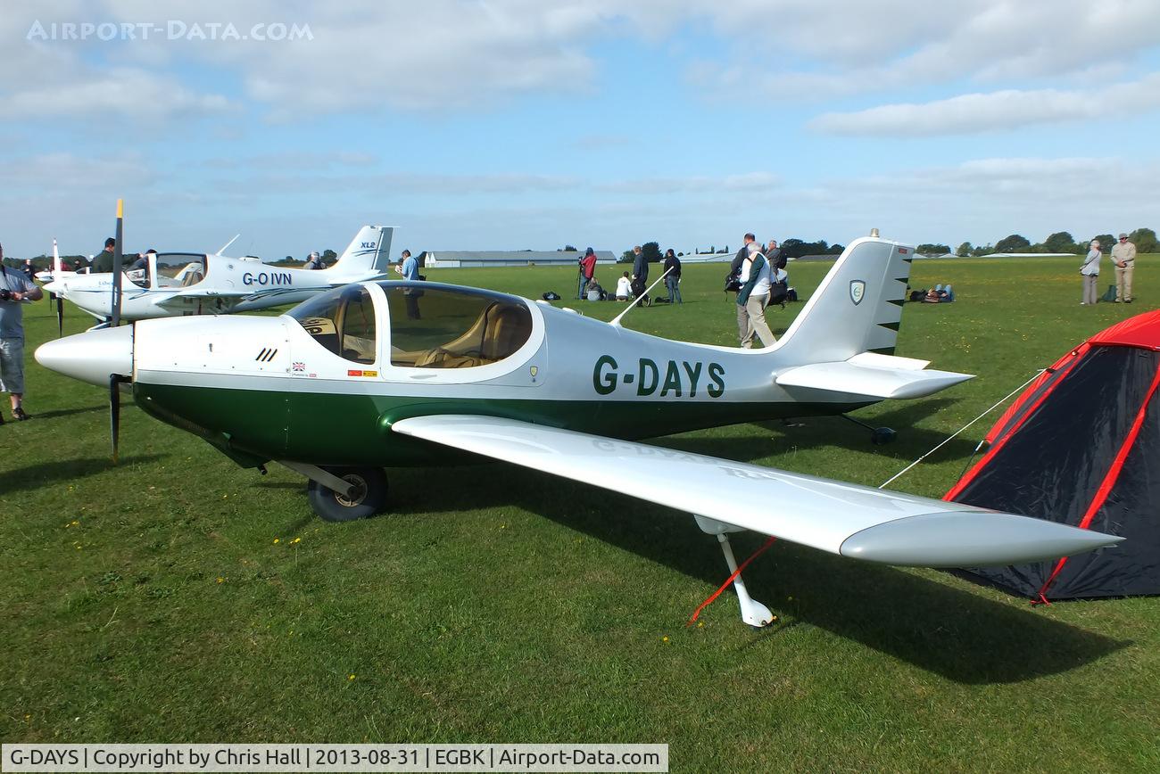 G-DAYS, 1997 Europa Monowheel C/N PFA 247-12810, at the LAA Rally 2013, Sywell