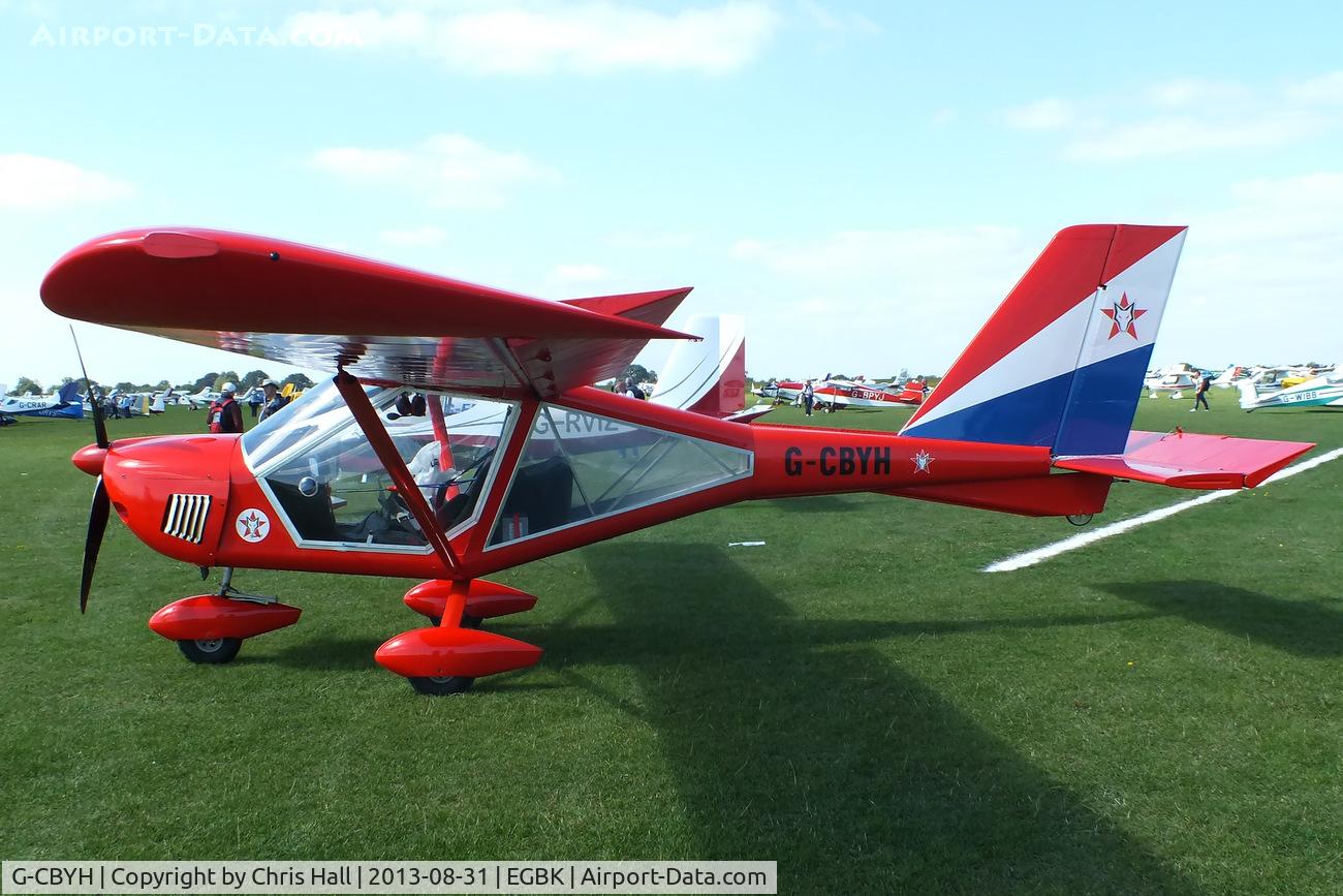 G-CBYH, 2003 Aeroprakt A-22 Foxbat C/N PFA 317-13902, at the LAA Rally 2013, Sywell