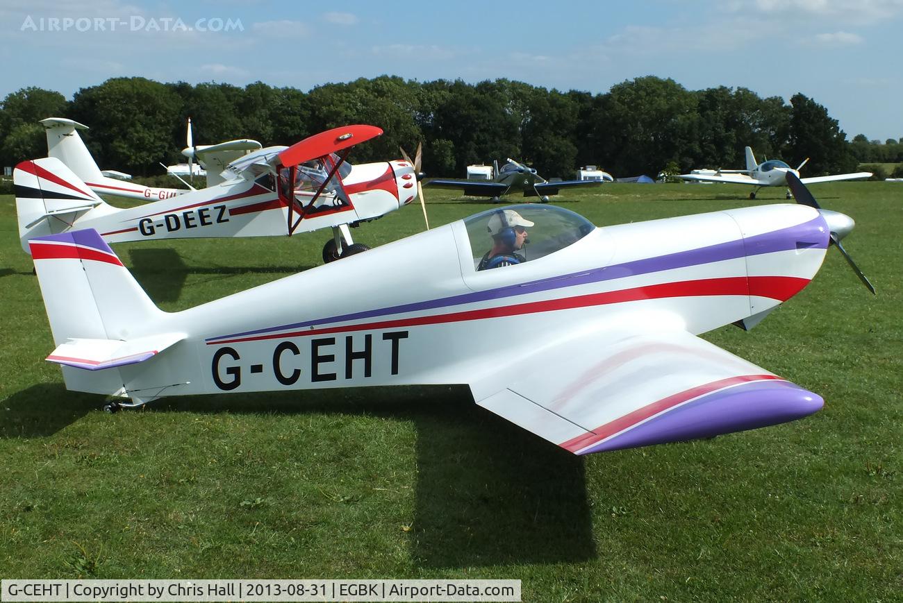 G-CEHT, 2006 Rand KR-2 C/N PFA 129-14288, at the LAA Rally 2013, Sywell
