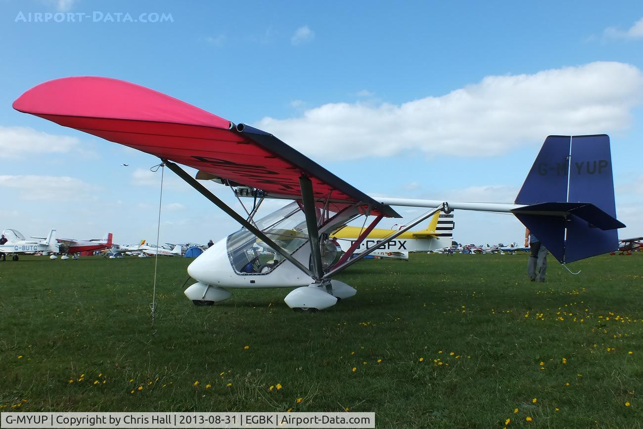 G-MYUP, 1995 Letov LK-2M Sluka C/N PFA 263-12785, at the LAA Rally 2013, Sywell