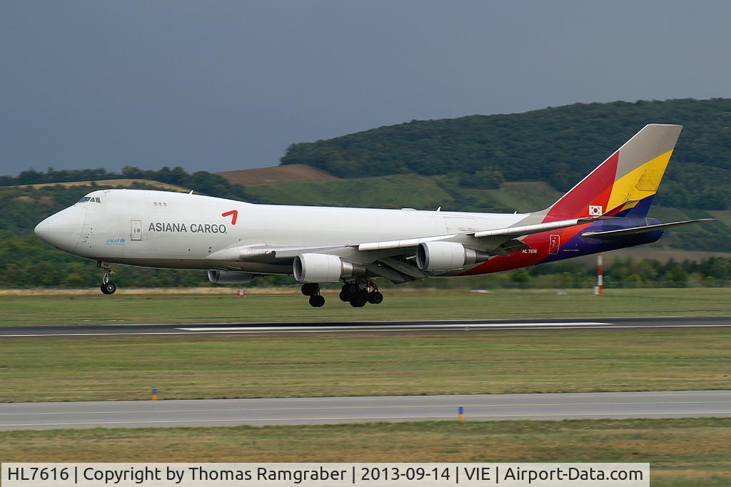 HL7616, 2004 Boeing 747-446F (SCD) C/N 33748, Asiana Airlines Boeing 747-400