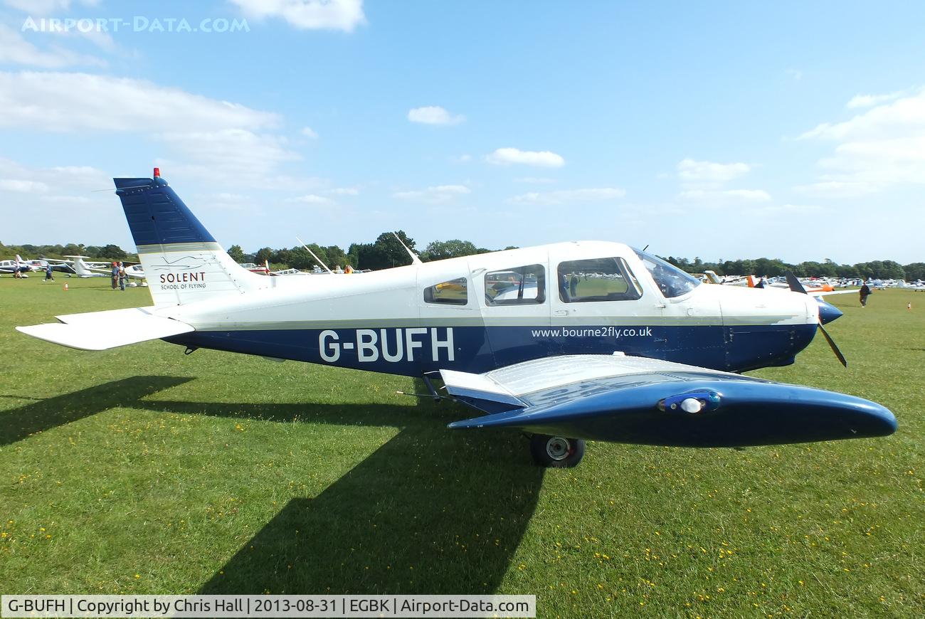 G-BUFH, 1984 Piper PA-28-161 Warrior II C/N 28-8416076, at the LAA Rally 2013, Sywell