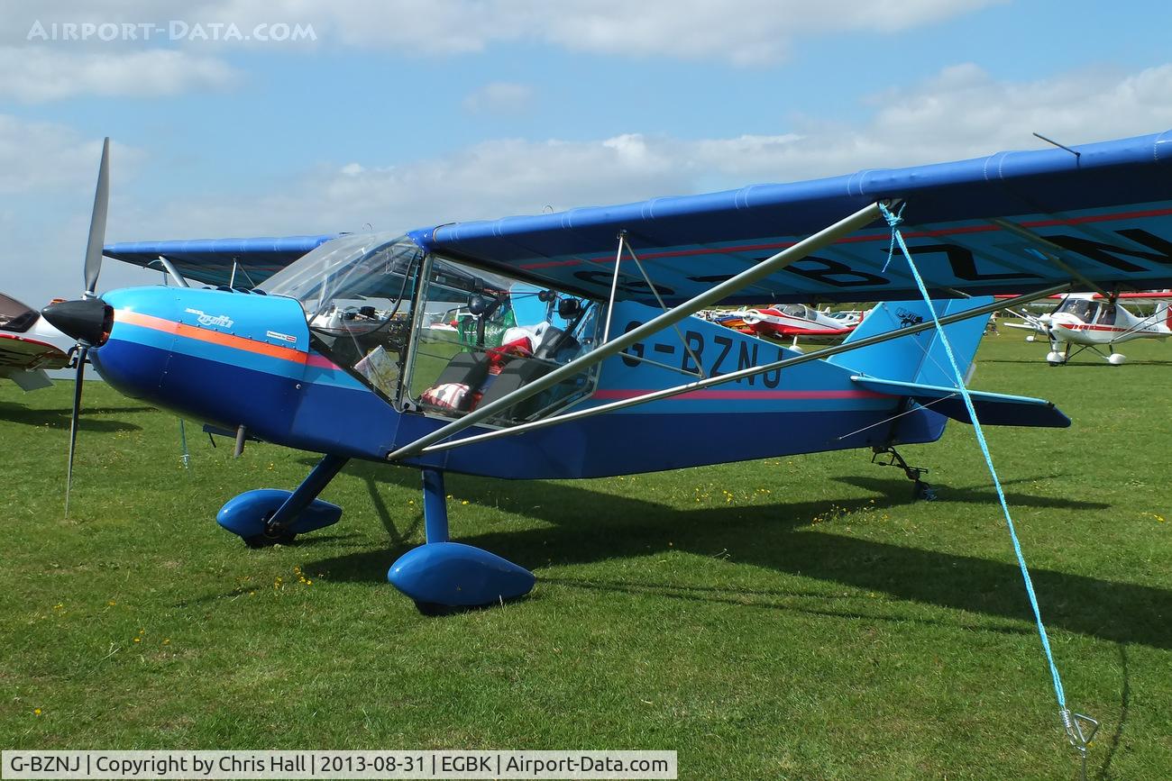 G-BZNJ, 2001 Rans S-6ES Coyote II C/N PFA 204-13640, at the LAA Rally 2013, Sywell