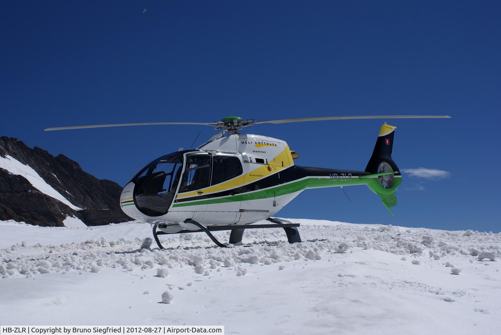 HB-ZLR, 2012 Eurocopter EC-120B Colibri C/N 1667, Top of Junfraujoch