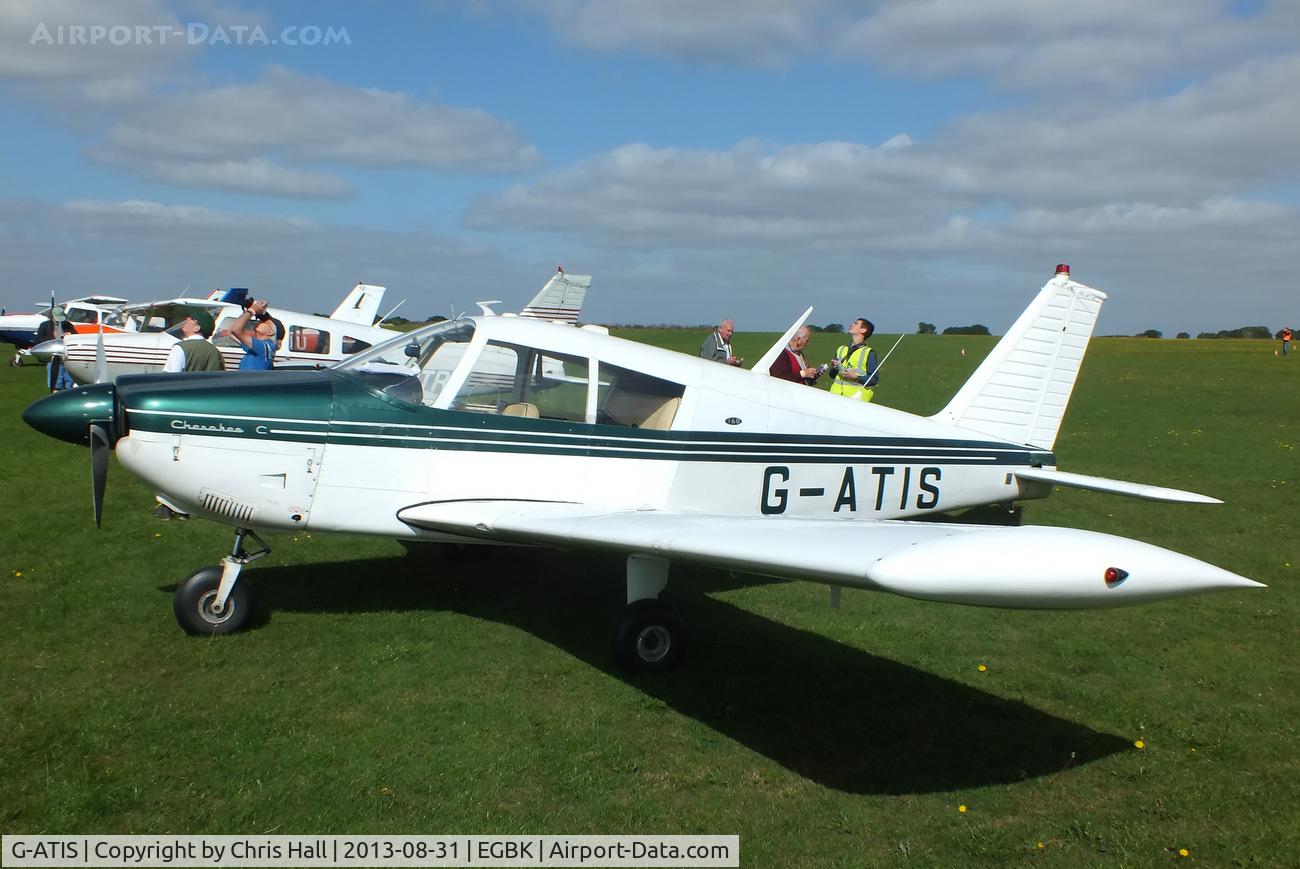 G-ATIS, 1965 Piper PA-28-160 Cherokee Cherokee C/N 28-2713, at the LAA Rally 2013, Sywell