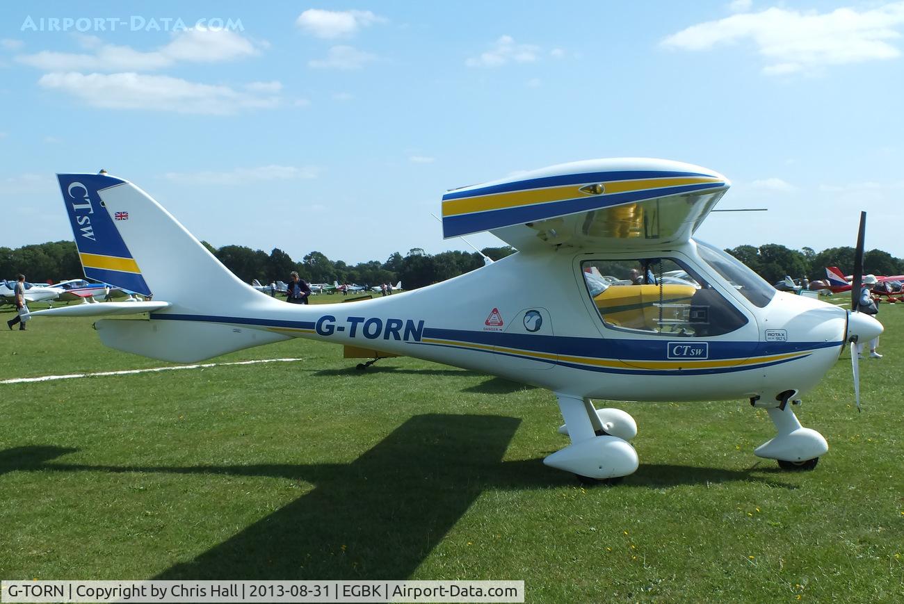 G-TORN, 2006 Flight Design CTSW C/N 8189, at the LAA Rally 2013, Sywell